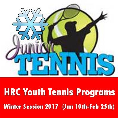 Hendersonville Racquet Club Junior Tennis session Winter 2017