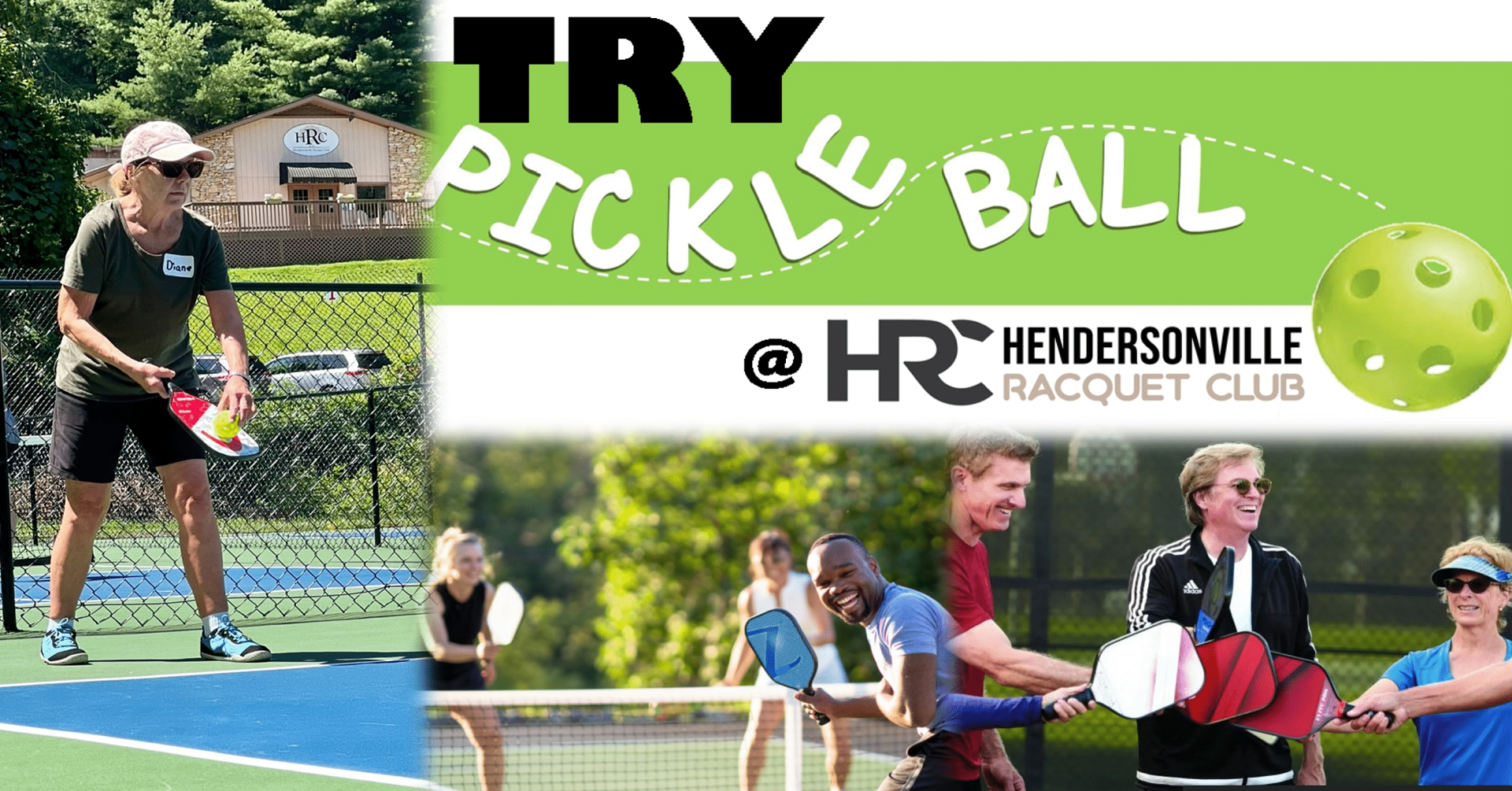 Adult Try Pickleball Starts May 14th on Tuesdays 2-3 or Fridays 6-7