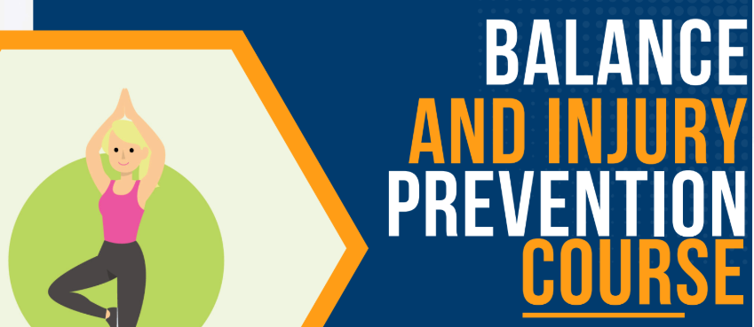 Balance and Injury Prevention workshop banner